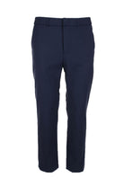 Pantalone chino in tessuto tecnico con elastico 