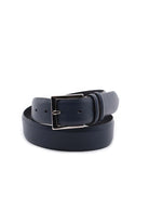 Cintura in pelle saffiano 3,5 cm 