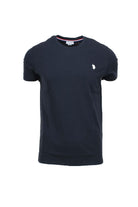 T-shirt mezza manica in cotone con logo 