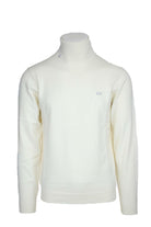 Maglia dolcevita in lana e cotone 