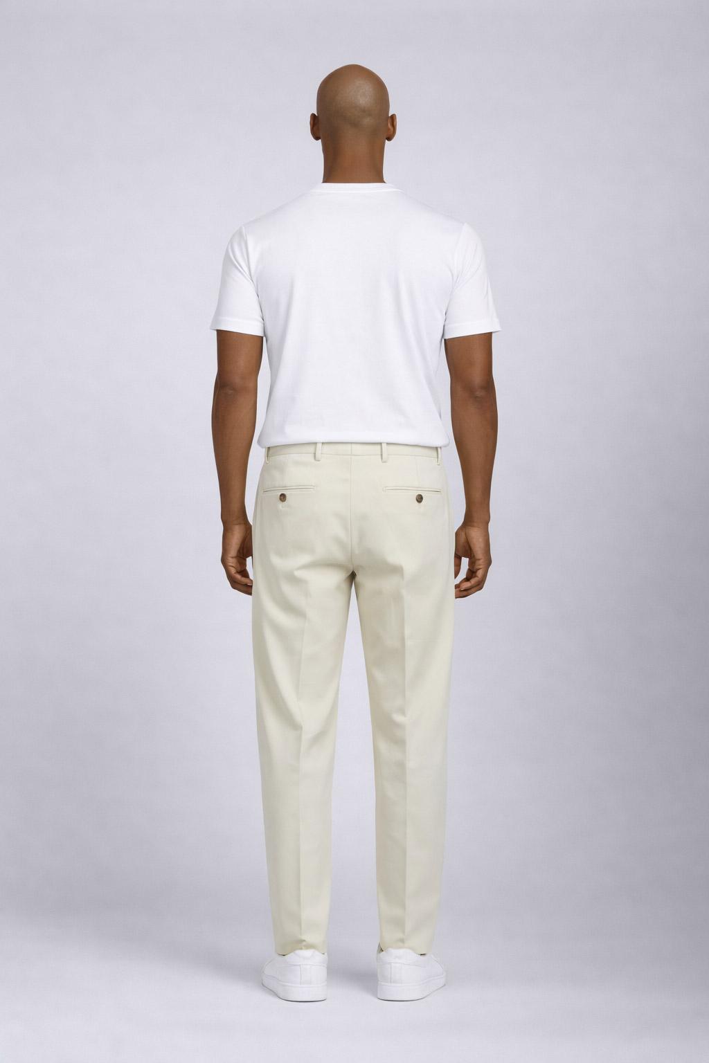 Pantalone Uomo Tasche America in Jersey Stretch 