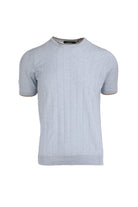 Maglia girocollo in seta 