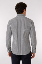 Camicia Uomo a Righe in Tessuto Active 