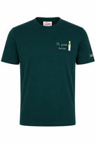 Tshirt Uomo in Cotone con Ricamo Mi Piace Tonica 