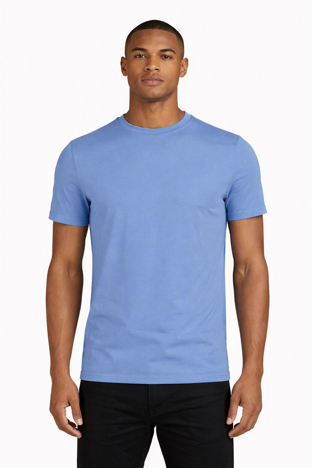 T-Shirt Uomo Zole in Piquet Cotone Seta 