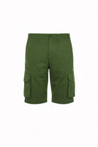 Bermuda Cargo Uomo in Cotone Stretch 