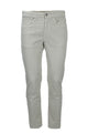 Pantalone in cotone 5 tasche con toppe