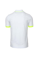 Polo mezza manica uomo profili fluo<BR/> 
