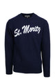 Maglia girocollo in lana cachemire St. Moritz