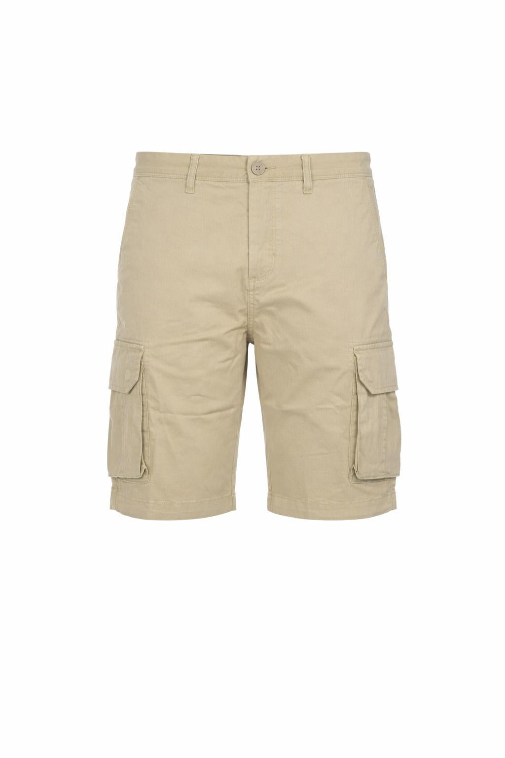 Bermuda Cargo Uomo in Cotone Stretch 