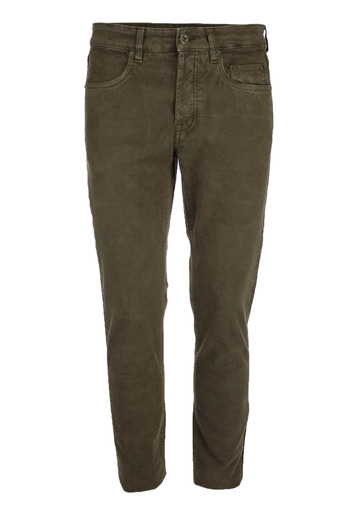 Pantalone 5 tasche in cotone 