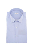 Camicia in cotone micro fantasia 