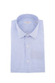 Camicia in cotone micro fantasia