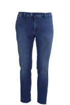 Pantalone chino tasche america in denim 
