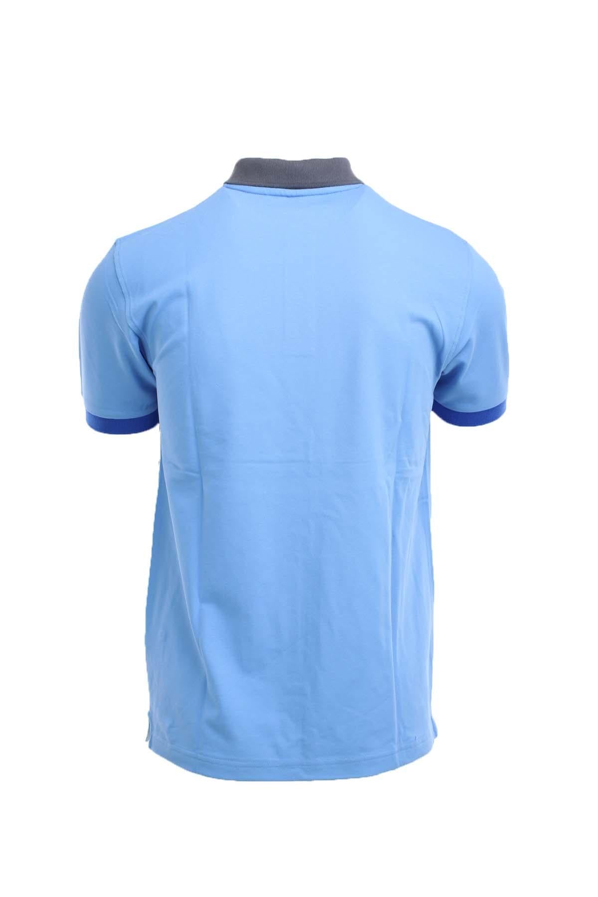 Polo mezza manica dettagli multicolor 