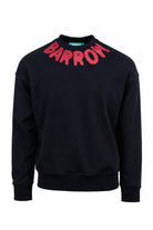 Felpa Uomo con Logo lettering sul Collo 