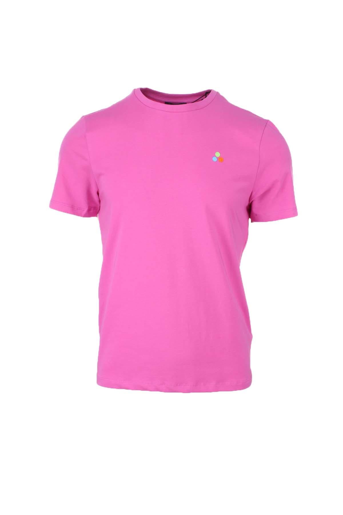 T-shirt con logo in rilievo sul fianco 