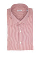 Camicia manica lunga riga in cotone