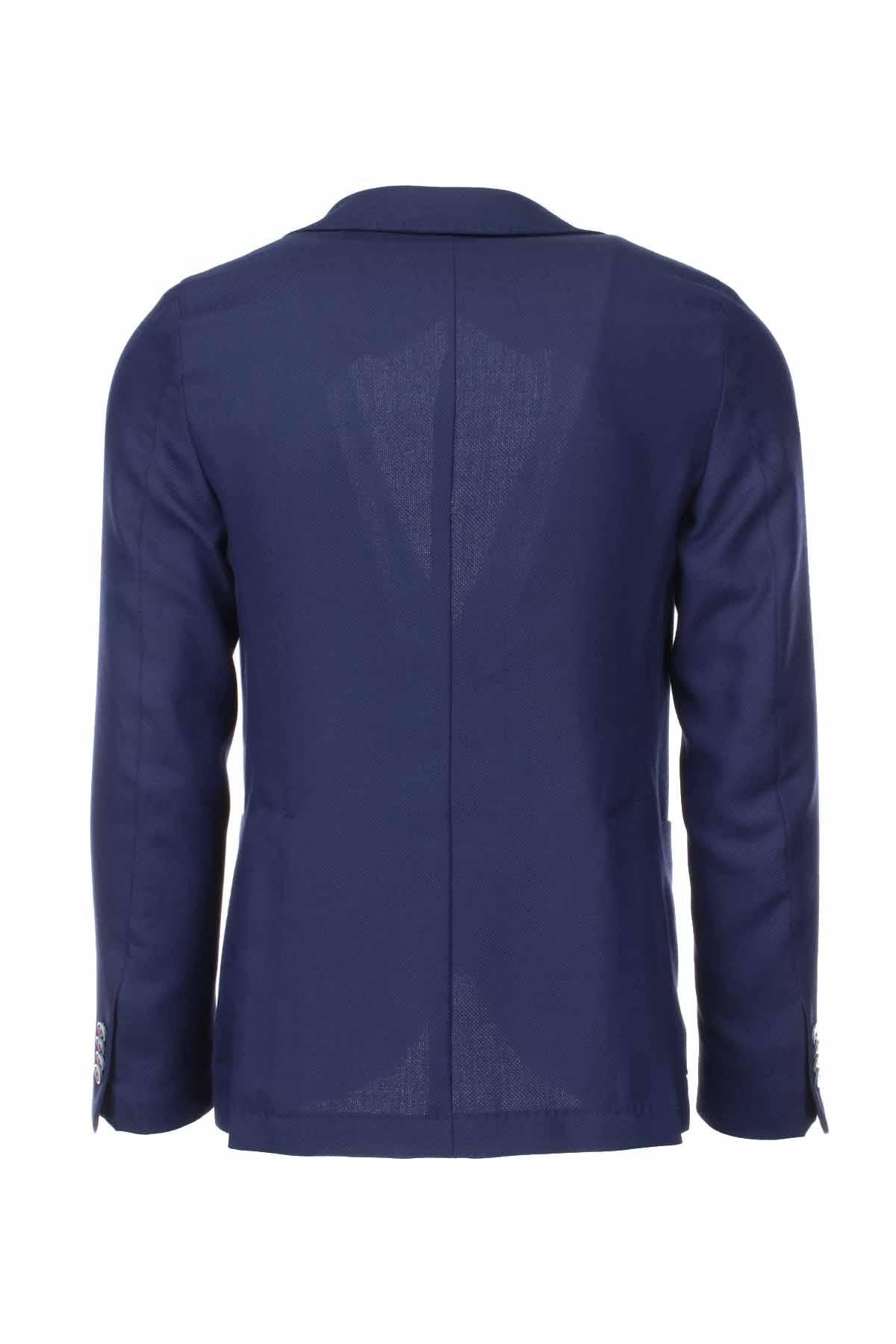 Giacca blazer sfoderata microperato 