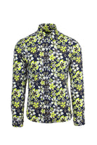Camicia in tessuto tecnico fantasia 