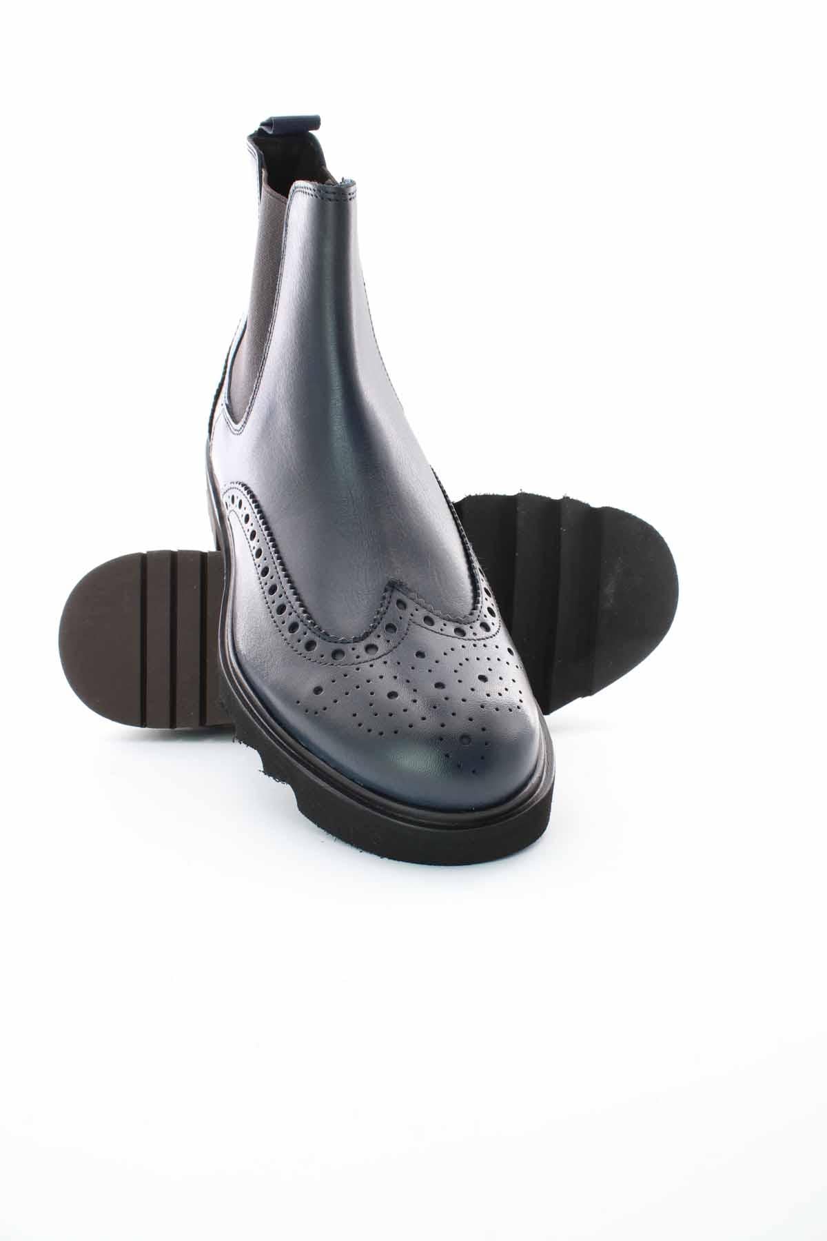 Stivaletti Chelsea Beatles in pelle 