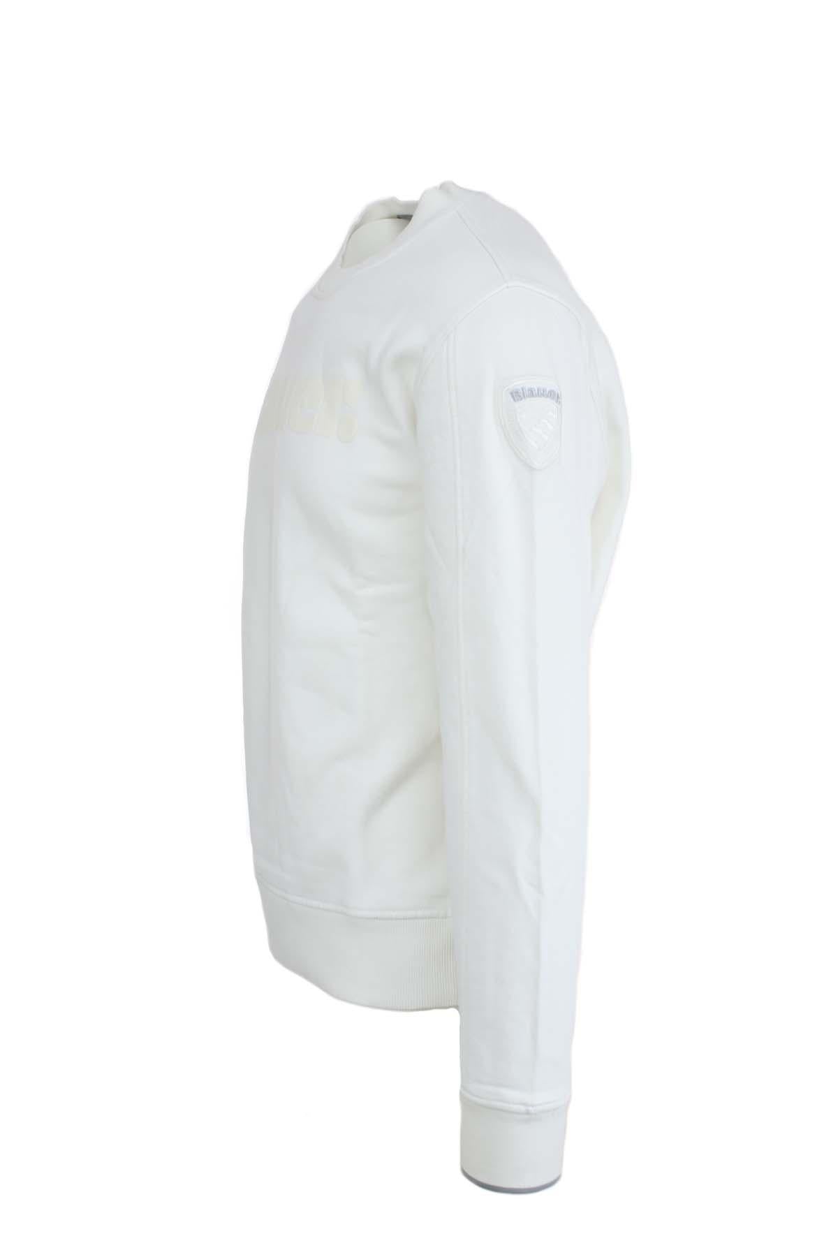 Felpa girocollo con logo Blauer CROSBY 