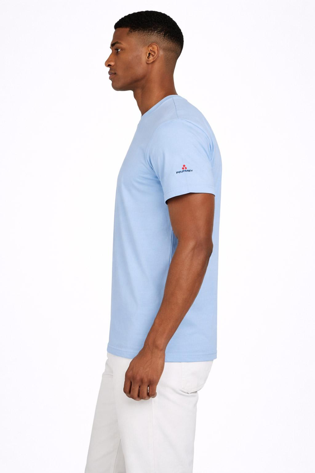 T-Shirt Uomo Zole in Piquet Cotone Seta 