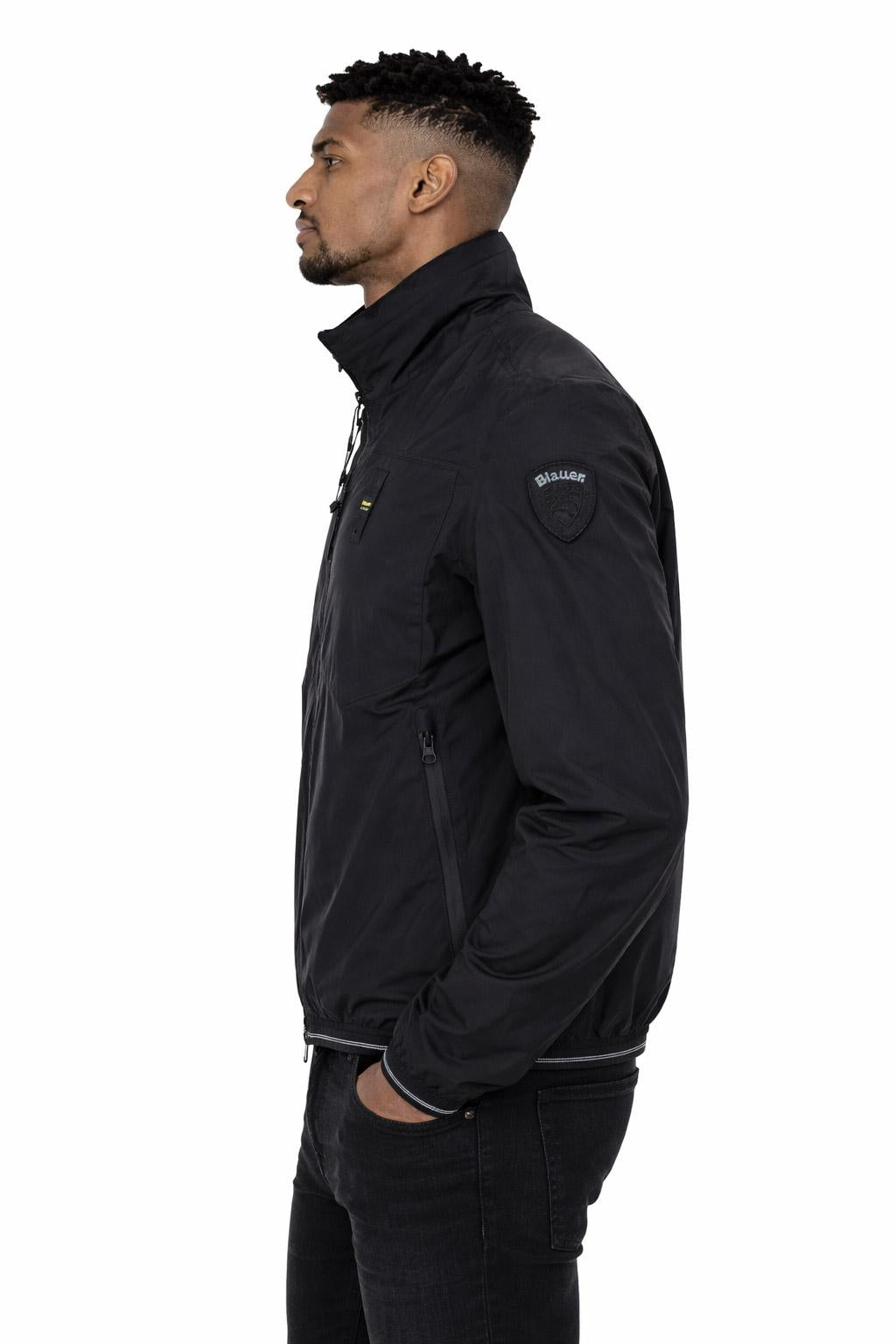 Giubbotto bomber antivento in nylon DEWAR 