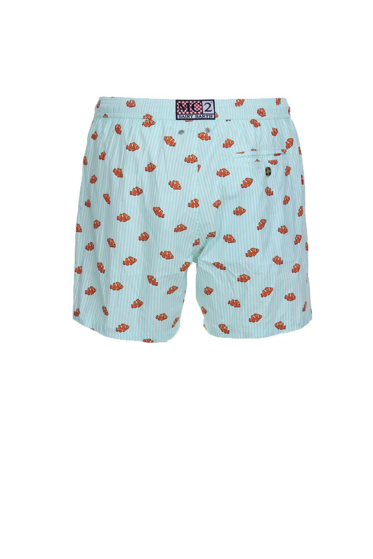 Costume Uomo Fantasia Nemo e Righe 