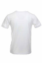 T-shirt mezza manica stampa e ricamo 