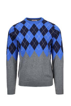 Pullover girocollo rombi 