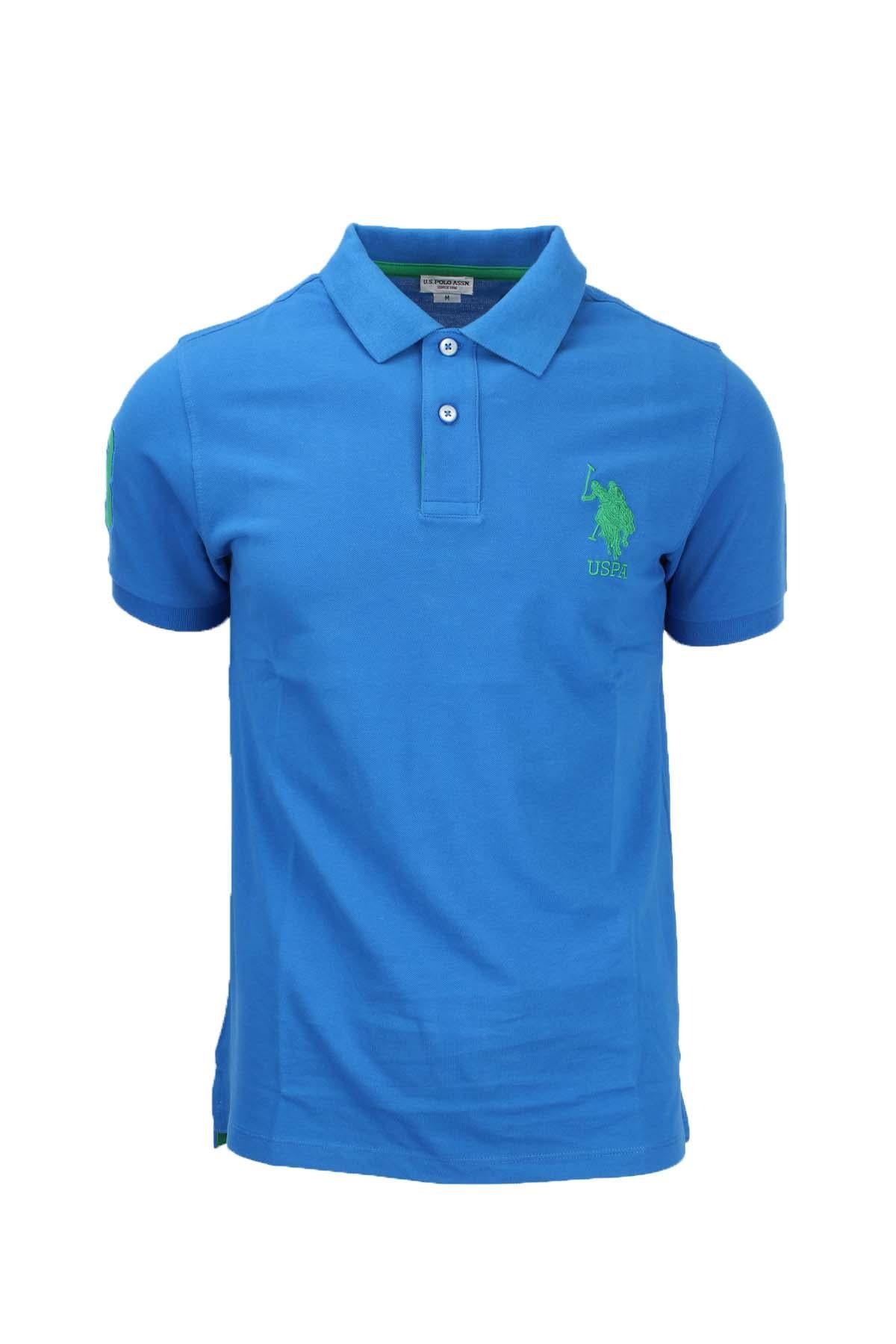 Polo mezza manica maxilogo 