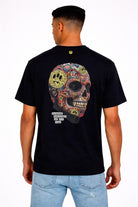 T-Shirt con stampa Teschio retro greatest of all time 