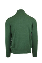 Maglia lupo con bottoni in lana e cachemire 