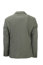Giacca monopetto in tessuto stretch 