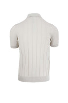Maglia cardigan con bottoni in filo di cotone 