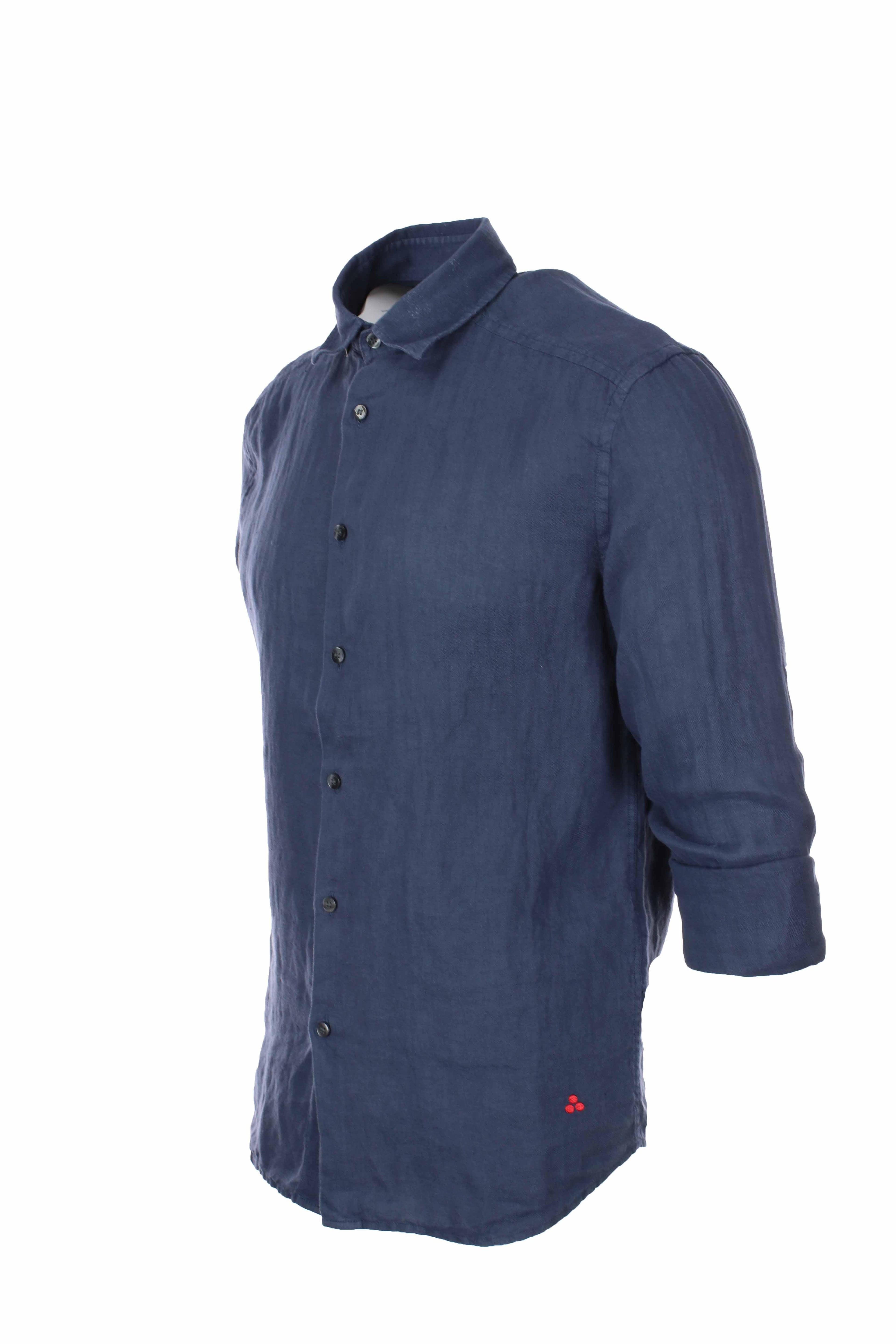 Camicia in lino manica lunga 