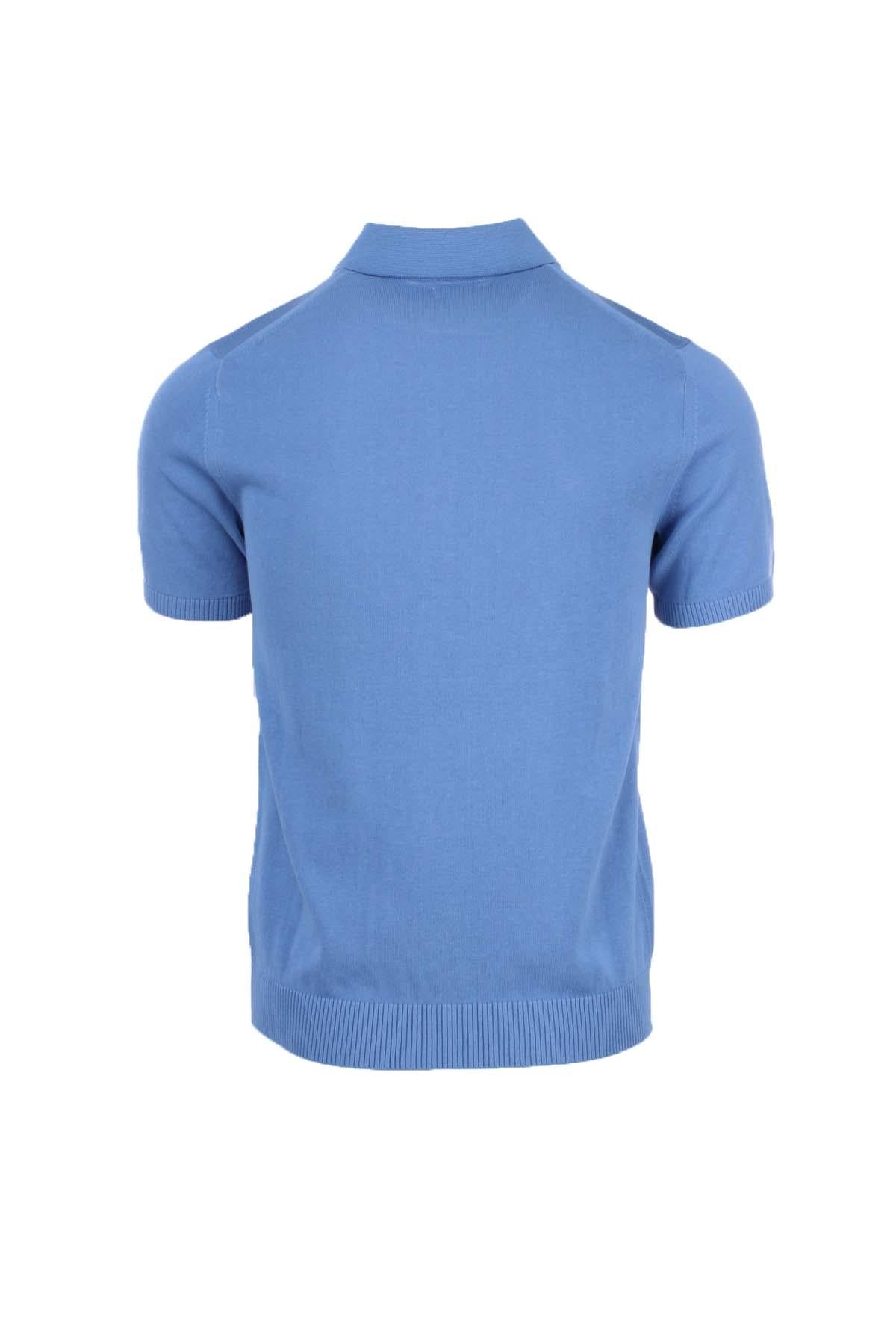 Polo mezza manica in filo di cotone 