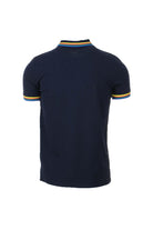 Polo mezza manica in piquet logo 