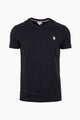 T-Shirt Uomo Cotone con logo ricamato