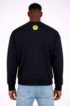 Felpa Uomo con Logo lettering sul Collo 