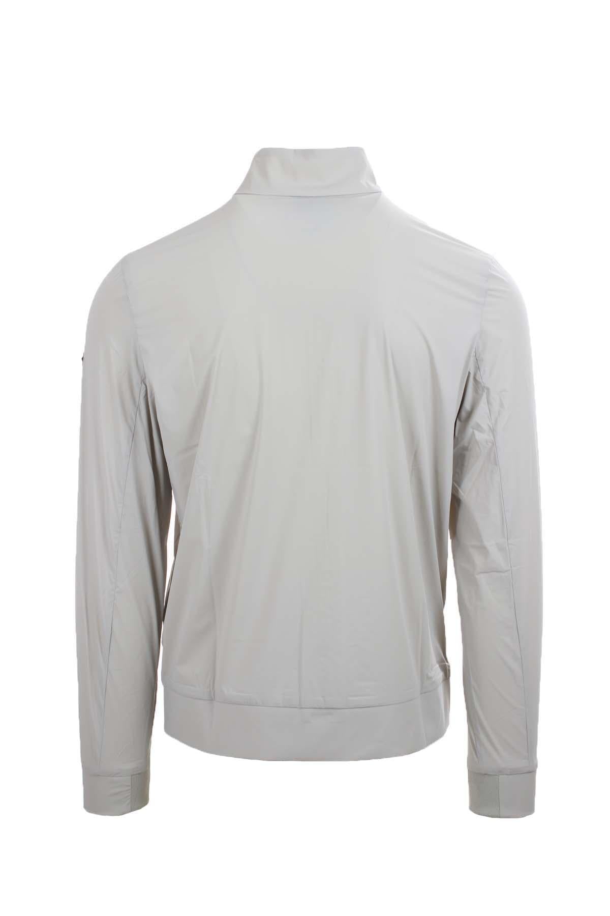 Giubbino Bomber full zip in tessuto tecnico 