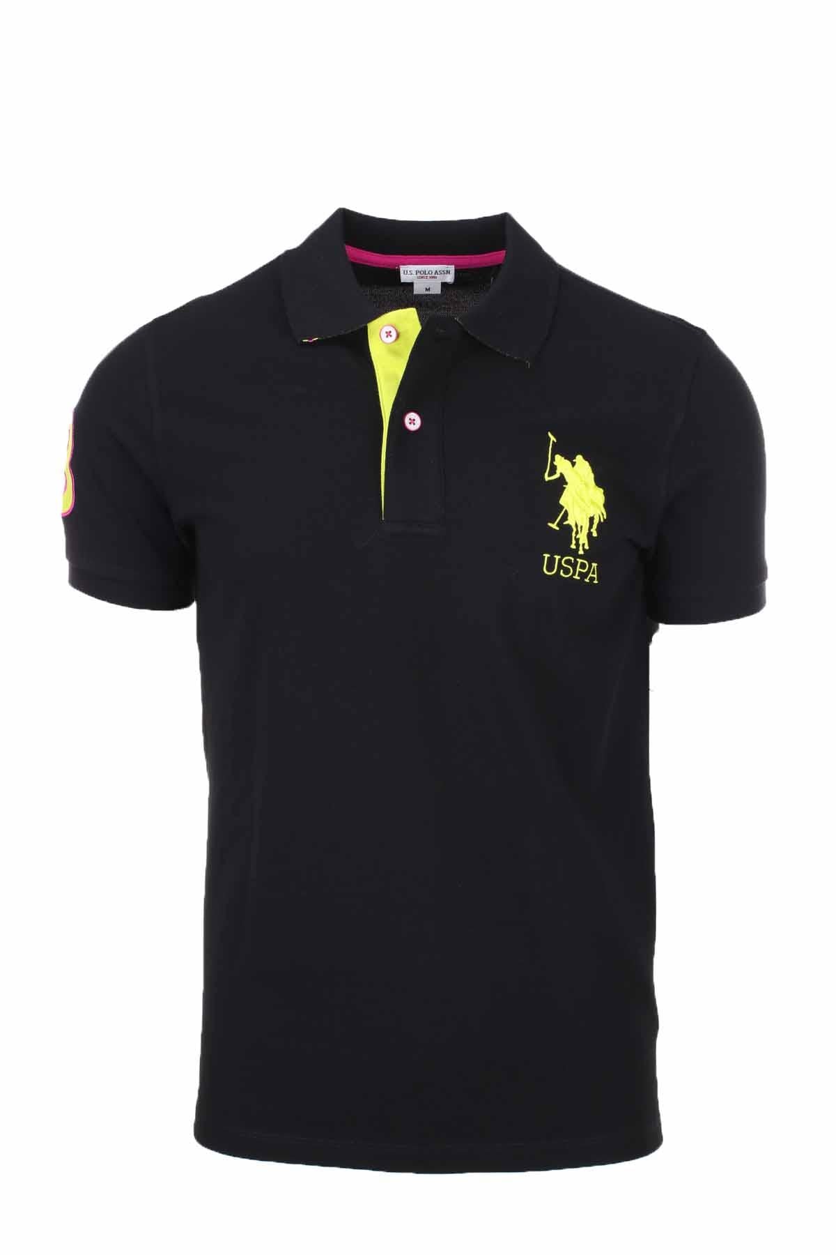 Polo mezza manica piquet maxi logo 