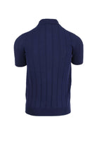 Maglia cardigan con bottoni in filo di cotone 