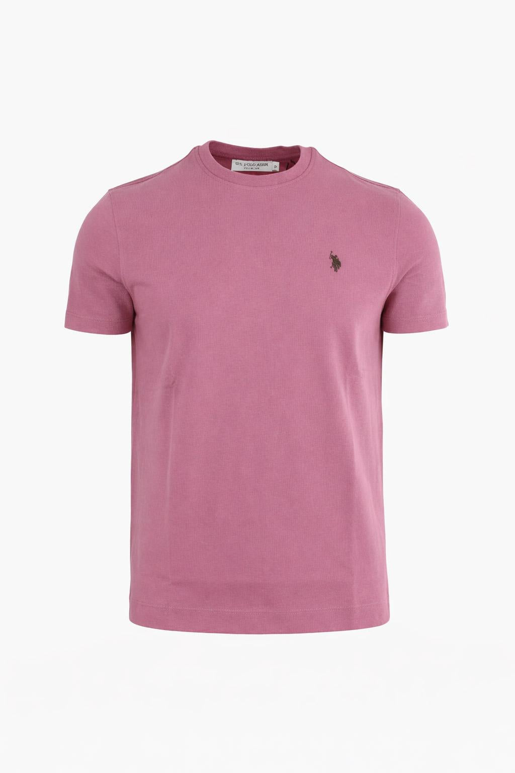 T-shirt uomo in cotone piquet con logo 