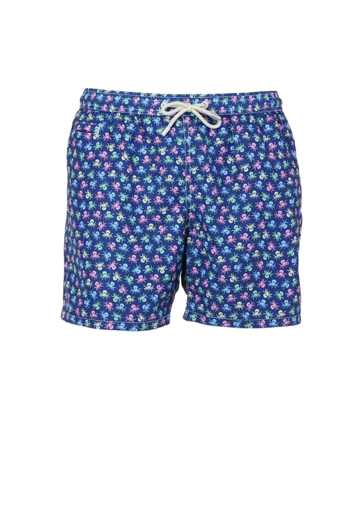 Costume Uomo Fantasia polipi multicolor 