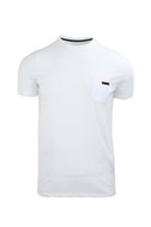 T-shirt in cotone stretch con taschino 