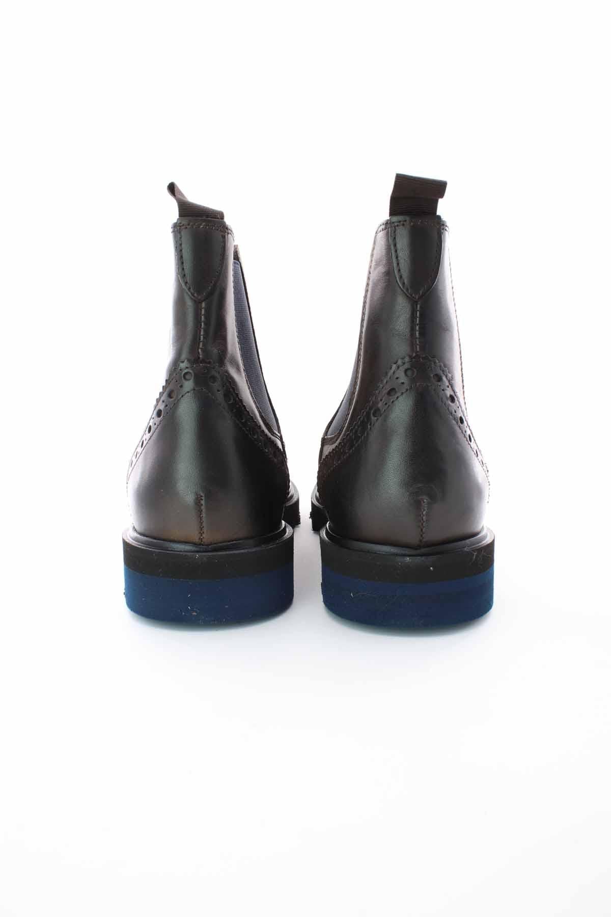 Stivaletti Chelsea Beatles in pelle 