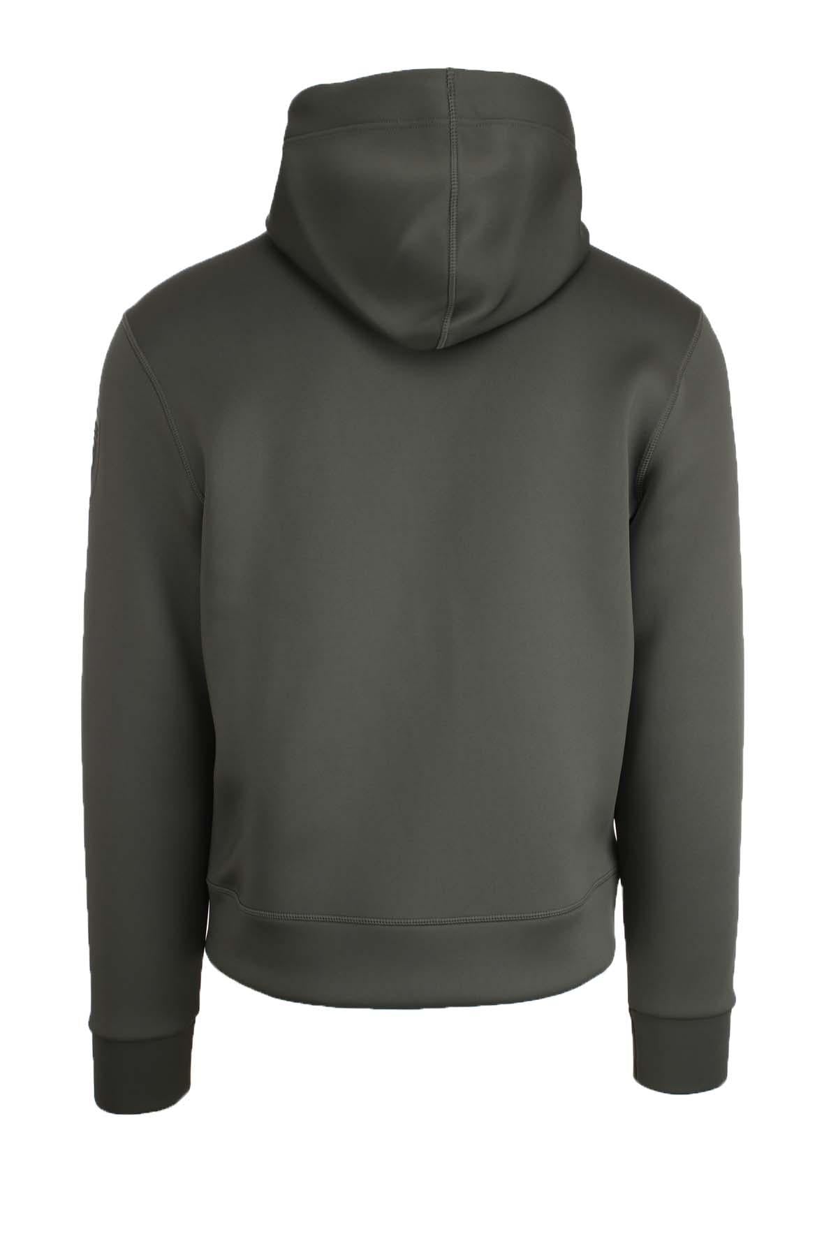 Felpa zip in neoprene con cappuccio COLBY NEOPRENE 