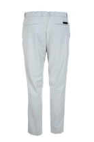 Pantalone chino in tessuto tecnico con coulisse 